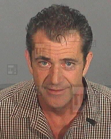 Mel Gibson Police Mugshot