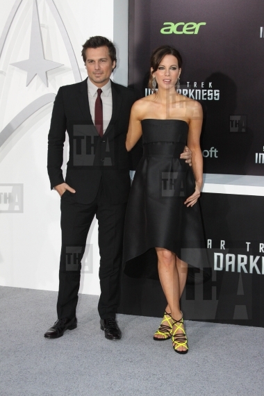 Len Wiseman and wife Kate Beckinsale