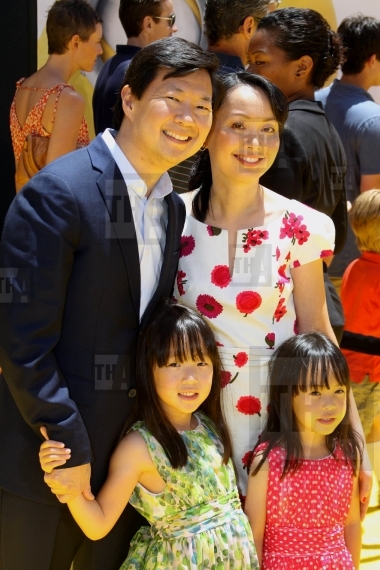 Ken Jeong and family