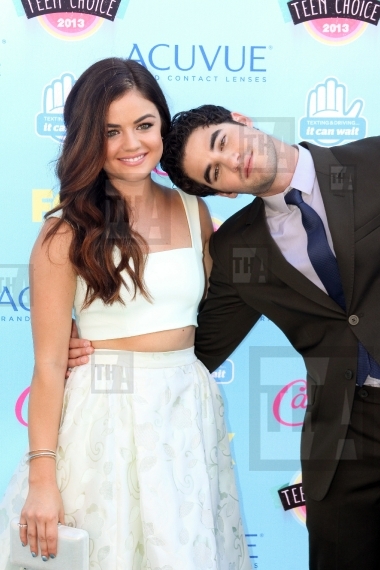 Lucy Hale and Darren Criss