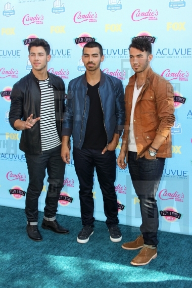 Nick Jonas, Joe Jonas and Kevin Jonas