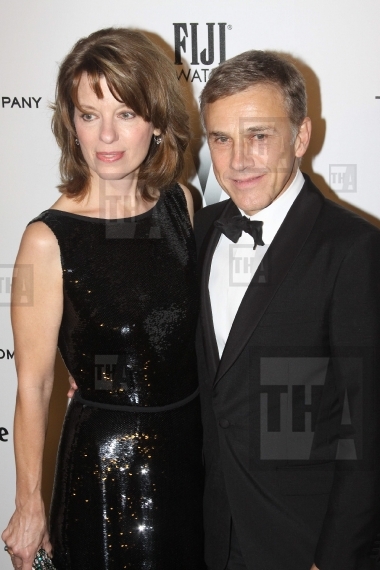 Christoph Waltz and wife