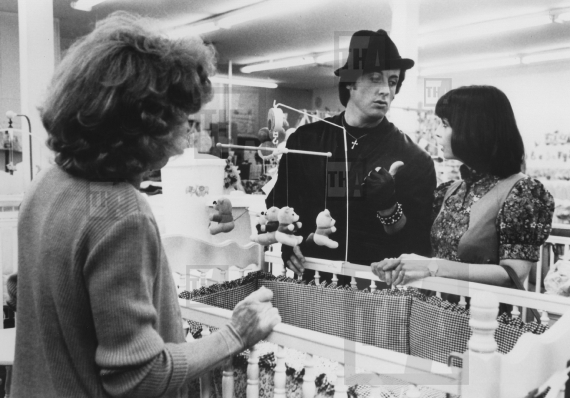 Sylvester Stallone and Talia Shire 