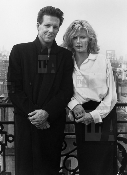 Mickey Rourke and Kim Bassinger 