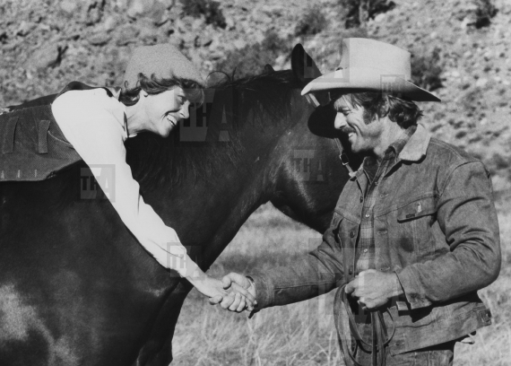 Jane Fonda and Robert Redford 