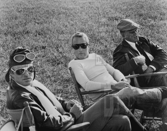 Robert Redford, Paul Newman and Bo Svenson 