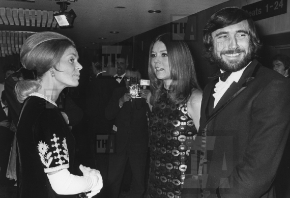 George Lazenby, Dianna Rigg, and The Duchess of Kent