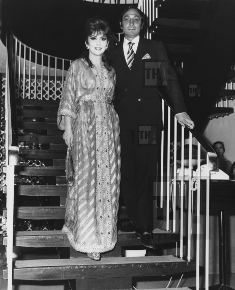 Gina Lollobrigida and her husband George Kaufman