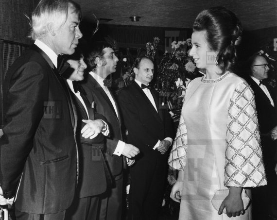 Lee Marvin and Princess Anne 