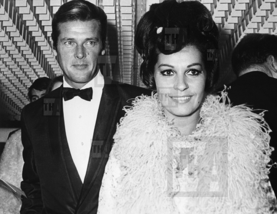 Roger Moore with his wife Luisa Mattioli - The Hollywood Archive