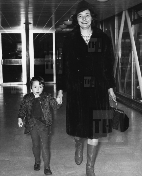 Patricia Neal and her daughter Ophelia