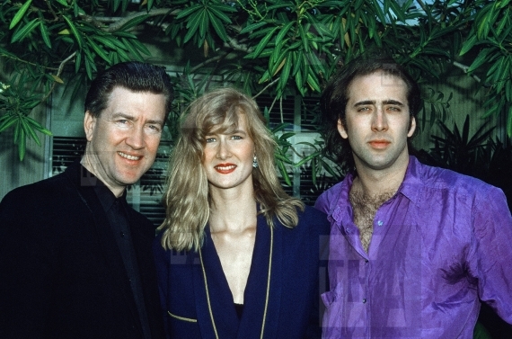 David Lynch, Laura Dern and Nicolas Cage 