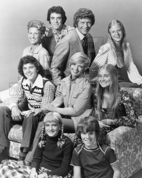 Robert Reed, Florence Henderson and cast