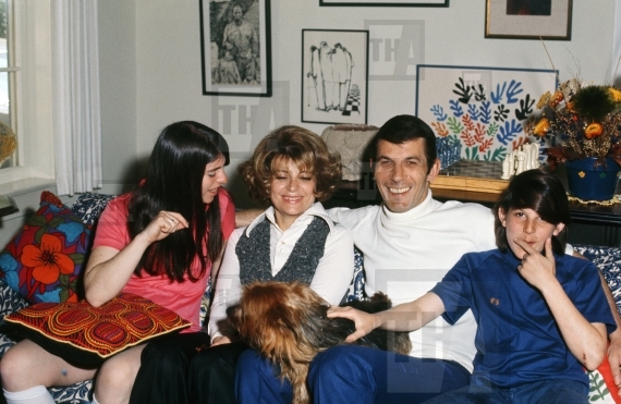 Leonard Nimoy and family