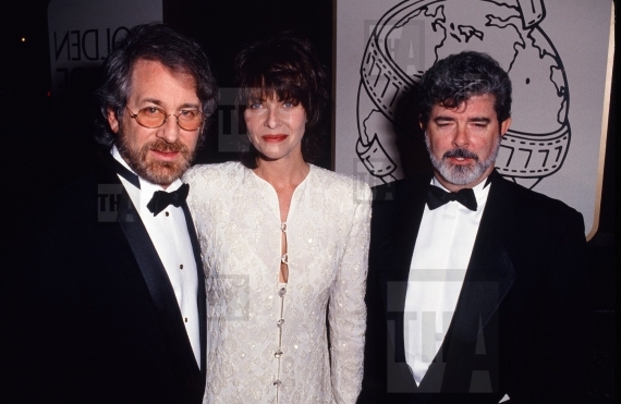 George Lucas, Kate Capshaw, Steven Spielberg