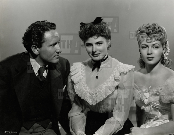 Spencer Tracy, Ingrid Bergman, Lana Turn