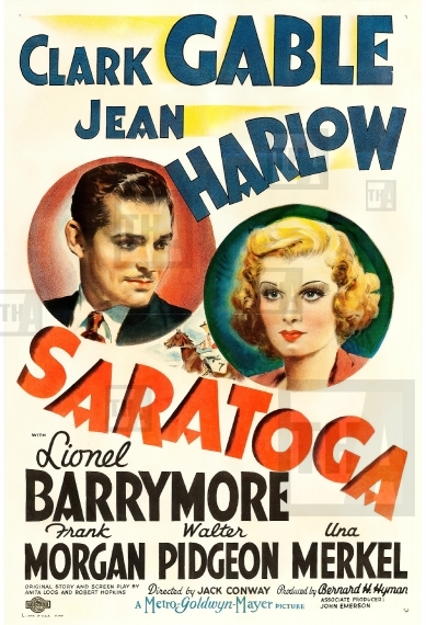 Clark Gable, Jean Harlow,