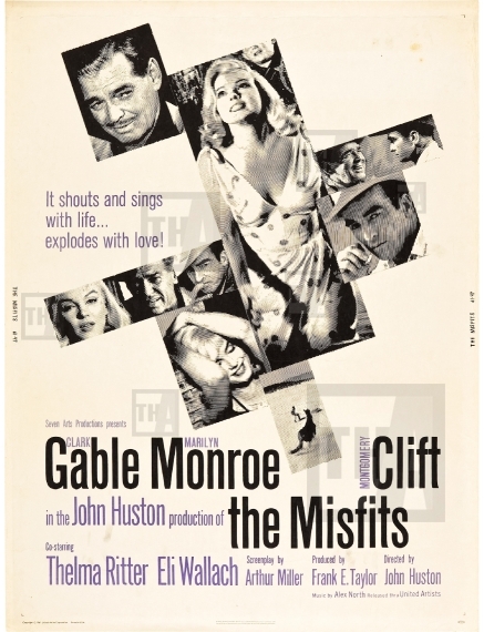 Clark Gable, Marilyn Monroe,