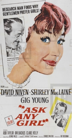 Shirley MacLaine, David Niven, 