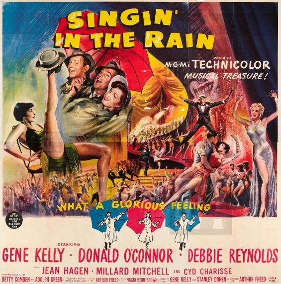Gene Kelly, Donald O'Connor, Debbie Reynolds