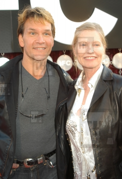Patrick Swayze and wife Lisa Niemi