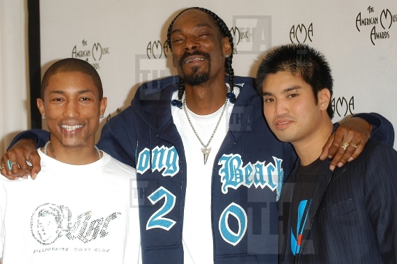 Pharrell Williams, Snoop Dogg and Chad Hugo