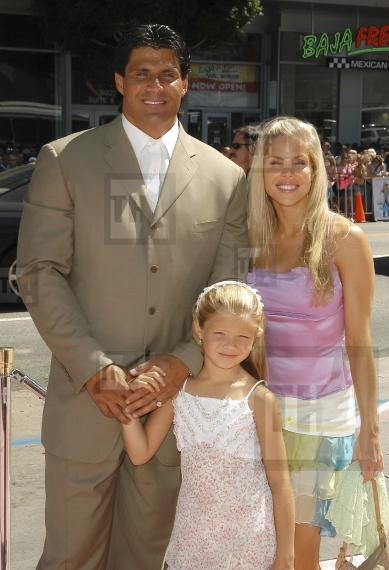 Red Carpet Retro - Jose Canseco, wife Jessica and daughter Josie