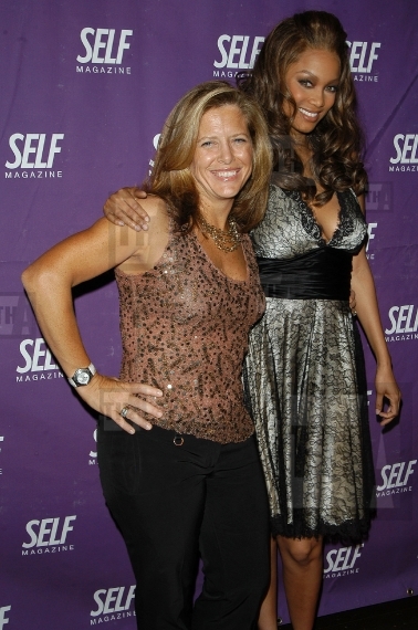 Red Carpet Retro - Tyra Banks and SELF Editor Lucy Danziger