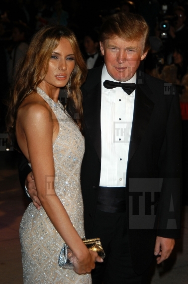 Red Carpet Retro - Donald Trump and Wife Melania
