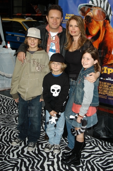 Red Carpet Retro - Mark Burnett, Wife Roma Downey and Kids
