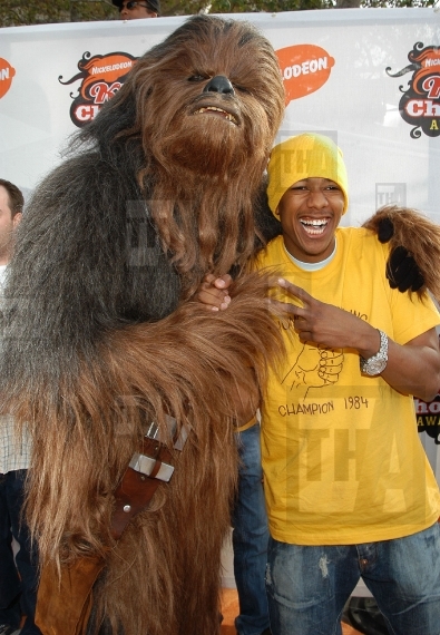 Red Carpet Retro - Nick Cannon and  Chewbacca