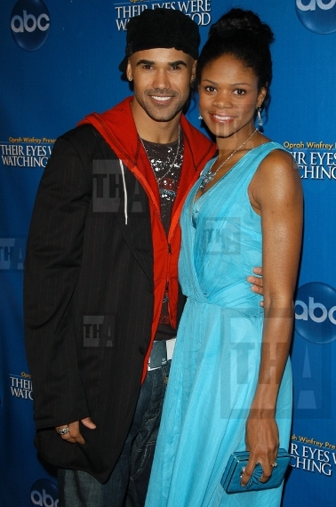 Red Carpet Retro - Shemar Moore and Kimberly Elise
