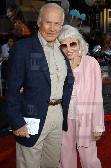 Red Carpet Retro - Buzz Aldrin and wife Lois