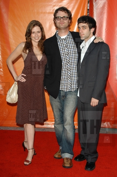 Red Carpet Retro - "The Office" Cast - Jenna Fischer, Rainn Wilson and B.J. Novak