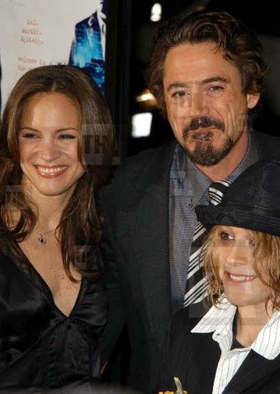 Red Carpet Retro - Robert Downey Jr., wife Susan Levin and son Indio