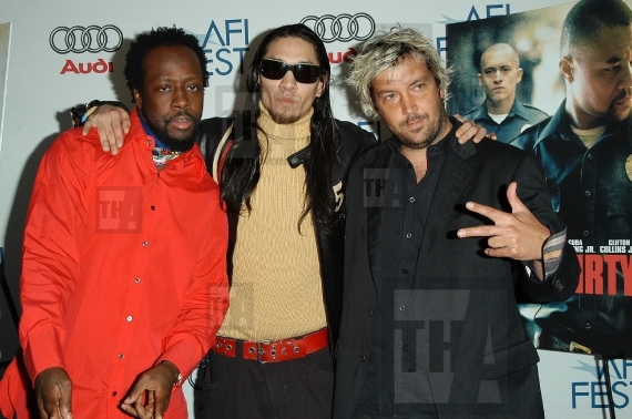 Red Carpet Retro - Wyclef Jean, Taboo of The Black Eyed Peas and Director Chris Fis