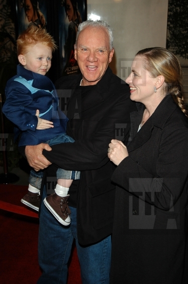 Red Carpet Retro - Malcolm McDowell, Son Beckett and Wife Kelly