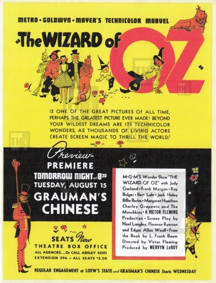 The Wizard of Oz Advertisement