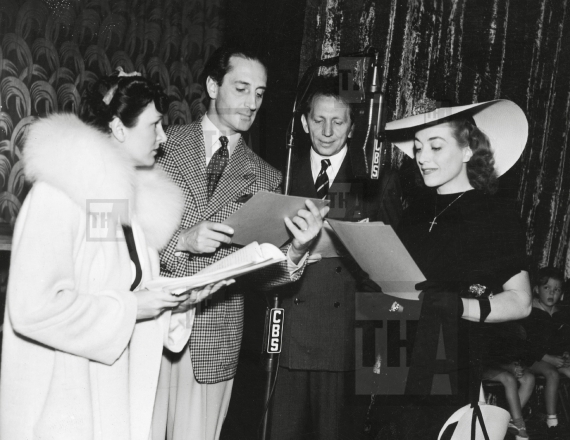 Mrs. Walter Connelly, Joan Crawford, Basil Rathbone, Sam Jaffee