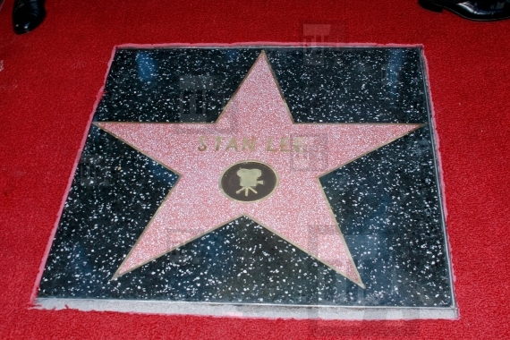 Stan Lee's star on t...