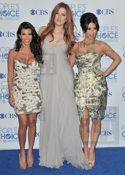 Kourtney Kardashian, Khloe Kardashian & Kim Kardashian