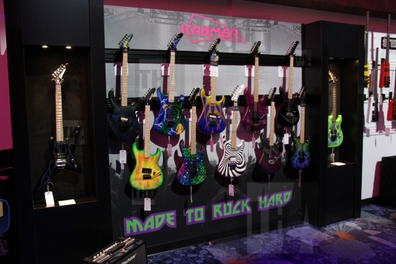 Kramer Guitars Display