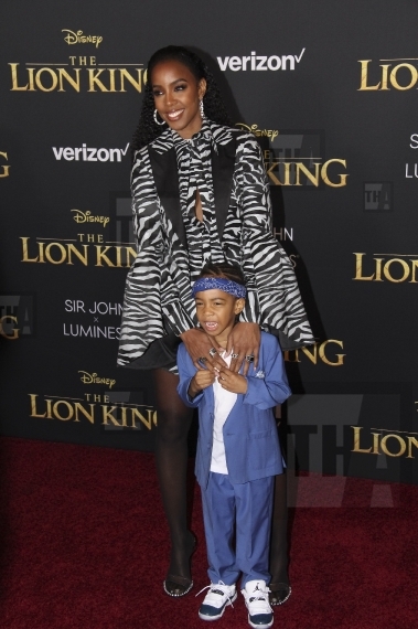 Kelly Rowland and her son Titan Jewell Weatherspoon