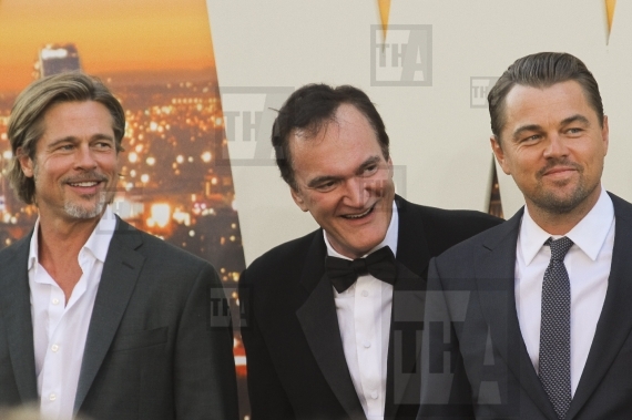 Brad Pitt, Quentin Tarantino, Leonardo DiCaprio
