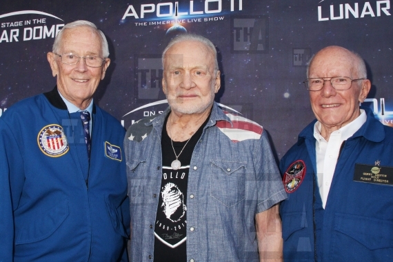 Charlie Duke, Buzz Aldrin, Gerry Griffin 