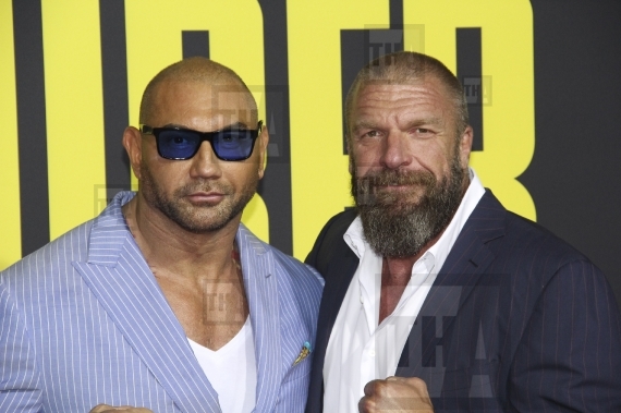 Dave Bautista and Paul ' Triple H' Levesque