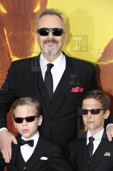 Miguel Bose' and Sons Diego and Tadeo