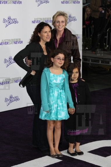 Dr. Lara Embry, Jane Lynch and family