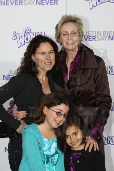 Dr. Lara Embry, Jane Lynch and family