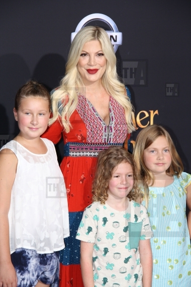 Tori Spelling and children